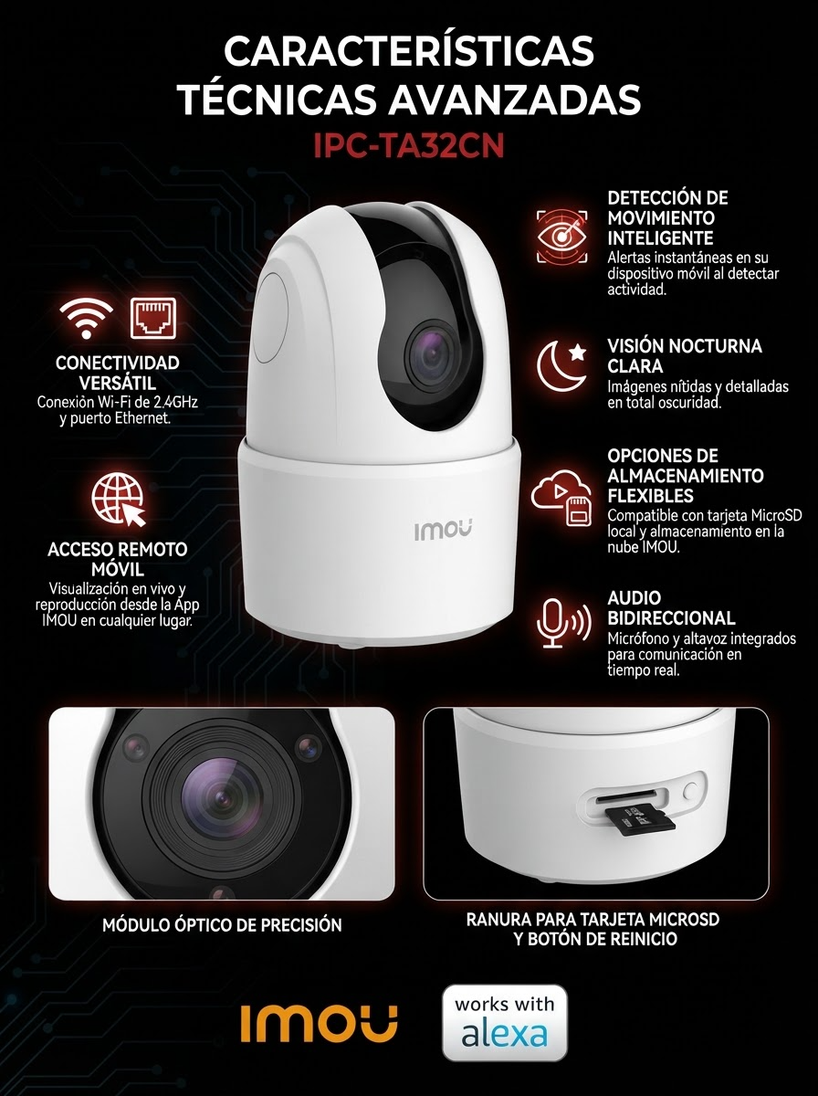 Cámara de Seguridad IMOU Ranger 2 3MP