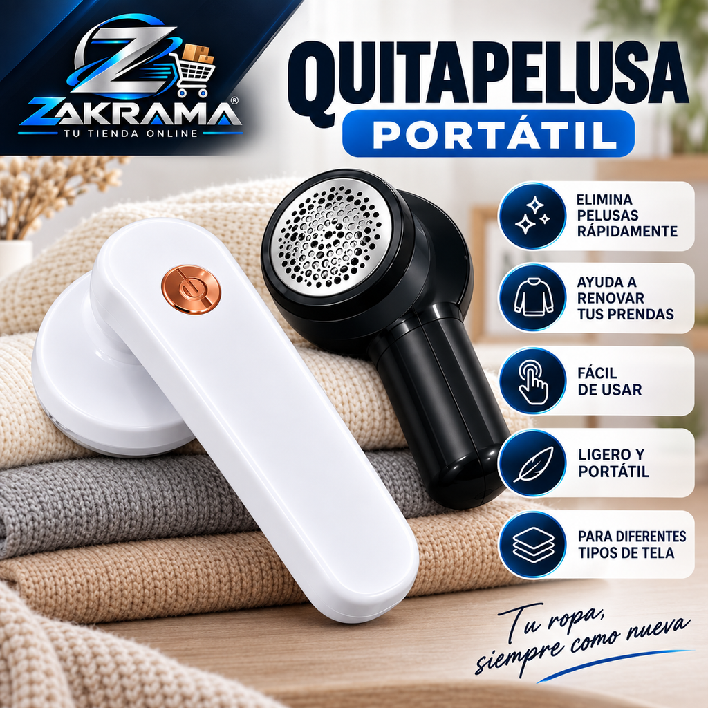 Quitapelusa Eléctrico Recargable